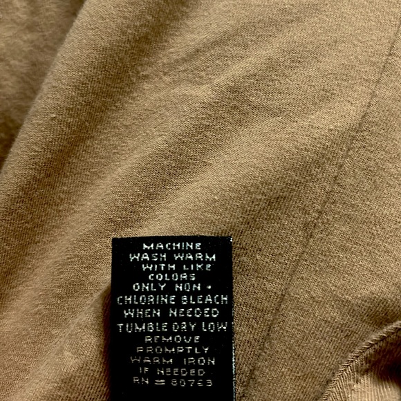 Moda International cashew tan bare shoulders top with built in shelf bra - Picture 5 of 5